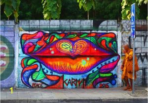 Trippy Murals Karma Sirikogar Bajaj Street Art Bangkok