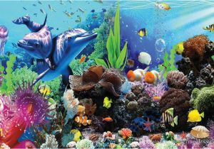 Tropical Fish Wall Mural Aquarium Images 3d topastersathletics