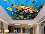 Tropical Fish Wall Mural Marine Life Ceiling Wallpaper Tropical Fish Wall Mural Home