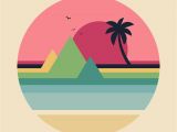 Tropical Sunset Wall Murals andy Westface Tropical Sunset