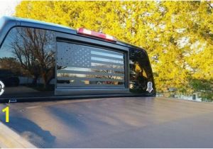 Truck Rear Window Murals American Flag Back Window Decal