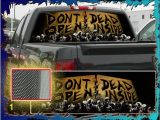 Truck Window Murals Truck Rear Window Graphics