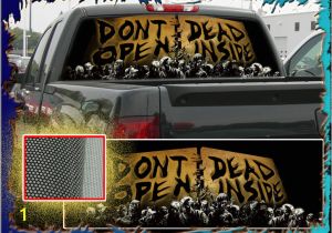 Truck Window Murals Truck Rear Window Graphics