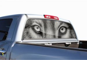 Truck Window Murals Truck Rear Window Graphics