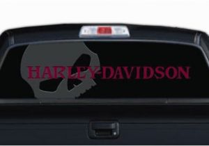 Truck Window Murals Truck Window Decals Harley Davidson