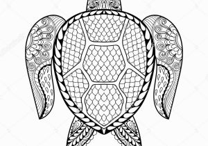 Turtle Mandala Coloring Pages Printable Turtle Coloring Pages for Adults Animal Mandala Coloring Pages New