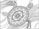 Turtle Mandala Coloring Pages Printable Turtle Coloring Pages for Adults Turtles Coloring Pages Free New Sea