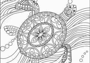 Turtle Mandala Coloring Pages Printable Turtle Coloring Pages for Adults Turtles Coloring Pages Free New Sea