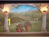 Tuscan Villa Wall Mural 66 Best Italian Mural Elements Images