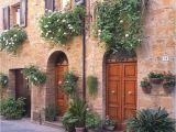 Tuscan Villa Wall Murals Pienza Doors Pienza Italy Doors