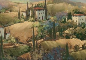 Tuscan Wall Murals for Cheap Morning Glow Tuscany Wallpaper Mural Products