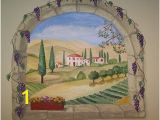 Tuscany Wall Murals Artistic Murals Tuscan Window Mural