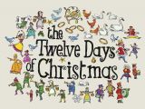 Twelve Days Of Christmas Printable Coloring Pages Make Your Own 12 Days Of Christmas Coloring Book