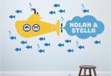 Twin Walls Mural Company Submarine Twin Wall Decal