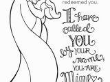 Twister Coloring Pages I Have Called You by Name Girl Coloring Page 8 5×11 Bible