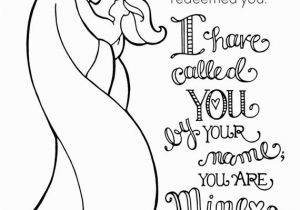 Twister Coloring Pages I Have Called You by Name Girl Coloring Page 8 5×11 Bible