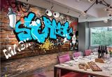 Types Of Murals On Walls Beibehang Wallpaper for Walls 3 D Custom Mural Wallpaper Graffiti