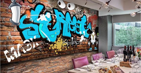 Types Of Murals On Walls Beibehang Wallpaper for Walls 3 D Custom Mural Wallpaper Graffiti