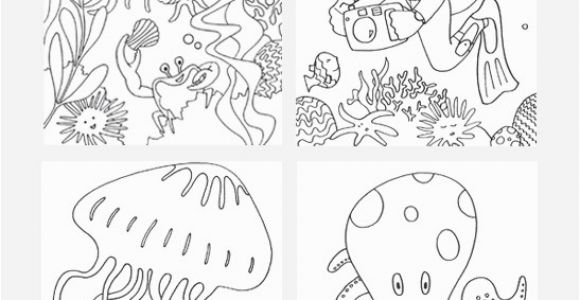 Under the Sea Printable Coloring Pages Under the Sea Coloring Pages Mr Printables