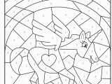 Unicorn Number Coloring Games Online Free Printable Magical Unicorn Colour by Numbers Activity