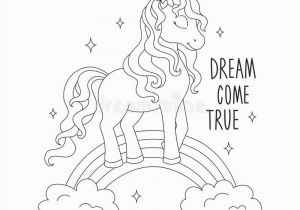 Unicorn Rainbow Coloring Pages Printable Rainbow Pages Stock Illustrations – 698 Rainbow Pages Stock