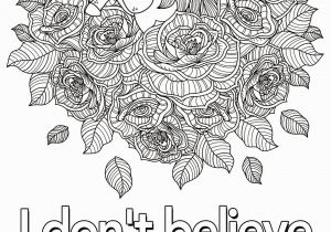 Unicorn Thanksgiving Coloring Pages I Don T Believe In Humans" Quote to Color with Beautiful
