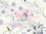 Unicorn Wall Mural Ebay Fairytale Unicorn Wallpaper Lilac Arthouse Glitter