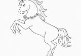 Unicorn with Wings Coloring Page Unicorn with A Flowers Necklace Coloring Page