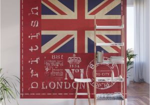 Union Jack Wall Mural Union Jack Great Britain Flag Wall Mural