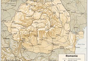 University Of Texas Coloring Pages Romania Maps Perry Casta±eda Map Collection Ut Library Line