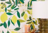 Urban Outfitters Wall Mural Urban Outfitters Lemons Removable Wallpaper