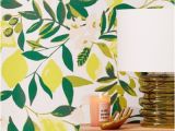 Urban Outfitters Wall Mural Urban Outfitters Lemons Removable Wallpaper