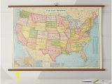 Us Map Wall Mural United States Of America Chart