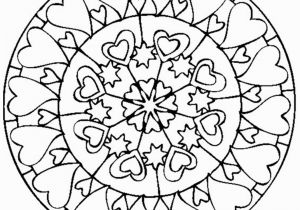 Valentine S Day Mandala Coloring Pages Love Mandala Coloring Pages Courtoisieng