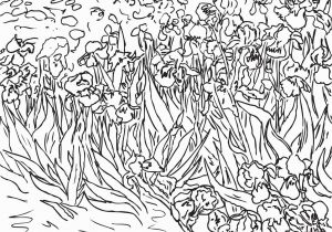 Van Gogh Coloring Pages for Kids Thiel Academy Picture Study Vincent Van Gogh