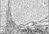 Van Gogh Coloring Pages for Kids Vincent Van Gogh for Children Vincent Van Gogh Kids