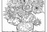 Van Gogh Coloring Pages for Kids Vincent Van Gogh Free to Color for Children Vincent Van