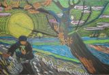 Van Gogh Wall Mural Draw A Painting for Vincent Van Gogh El