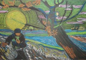 Van Gogh Wall Mural Draw A Painting for Vincent Van Gogh El