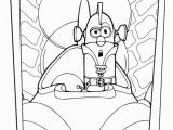 Veggie Tales Coloring Pages Larry Boy Larry Boy In Larry Mobile Coloring Page