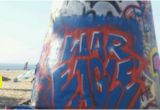 Venice Beach Wall Murals Huge War Eagle Graffiti Spray Prainted On Venice Beach