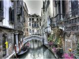 Venice Italy Wall Murals Gondel Palazzi Und Bruecke Venedig Italien Wall Mural