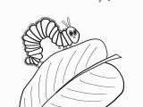 Very Hungry Caterpillar Book Coloring Pages Caterpillar Coloring Page Unique Very Hungry Caterpillar Coloring
