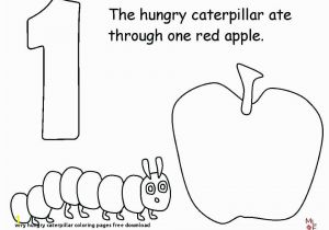 Very Hungry Caterpillar Book Coloring Pages Very Hungry Caterpillar Coloring Pages Free Download Caterpillar