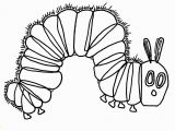 Very Hungry Caterpillar Coloring Page Hungry Caterpillar Coloring Page March