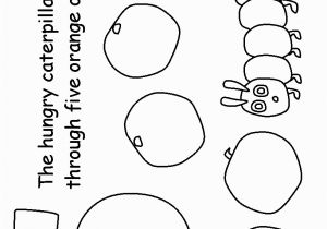 Very Hungry Caterpillar Coloring Pages Printables the Very Hungry Caterpillar Colouring Pages 1 5