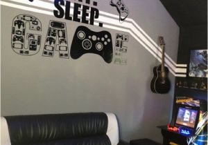 Video Game Wall Murals Gamer Wall Decal Eat Sleep Game Controller Video Game Wall
