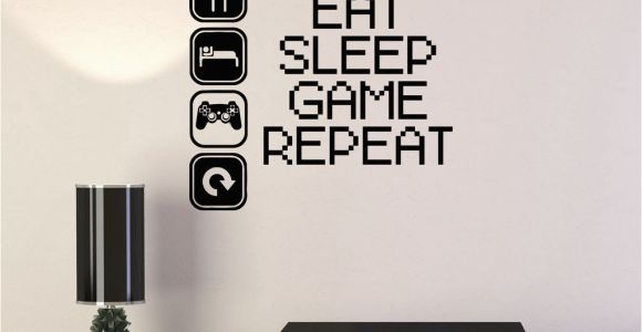 Video Game Wall Murals Vinyl Decal Gaming Video Game Gamer Lifestyle Quote Wall