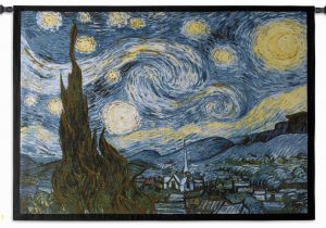 Vincent Van Gogh Wall Murals Tapestry Art the Starry Night Tapestry Wall Art Decor the