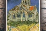 Vincent Van Gogh Wall Murals Vincent Van Gogh the Church at Auvers Oil Painting